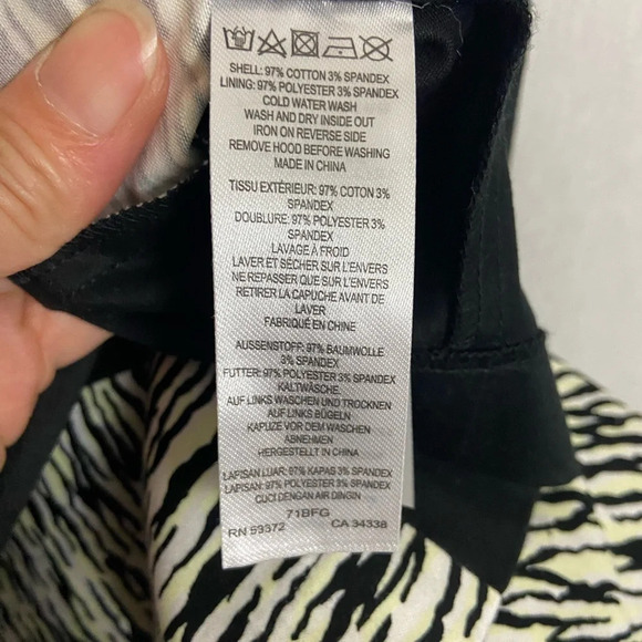 FRENCH CONNECTION  SAHARA WAVE ZEBRA DRESS SZ 6 - Picture 11 of 14